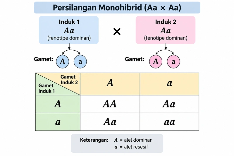 diagram persilangan